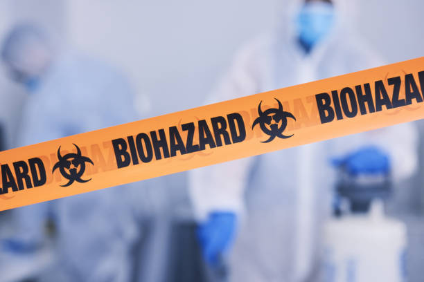Professional Biohazard technician working in Jackson, WI